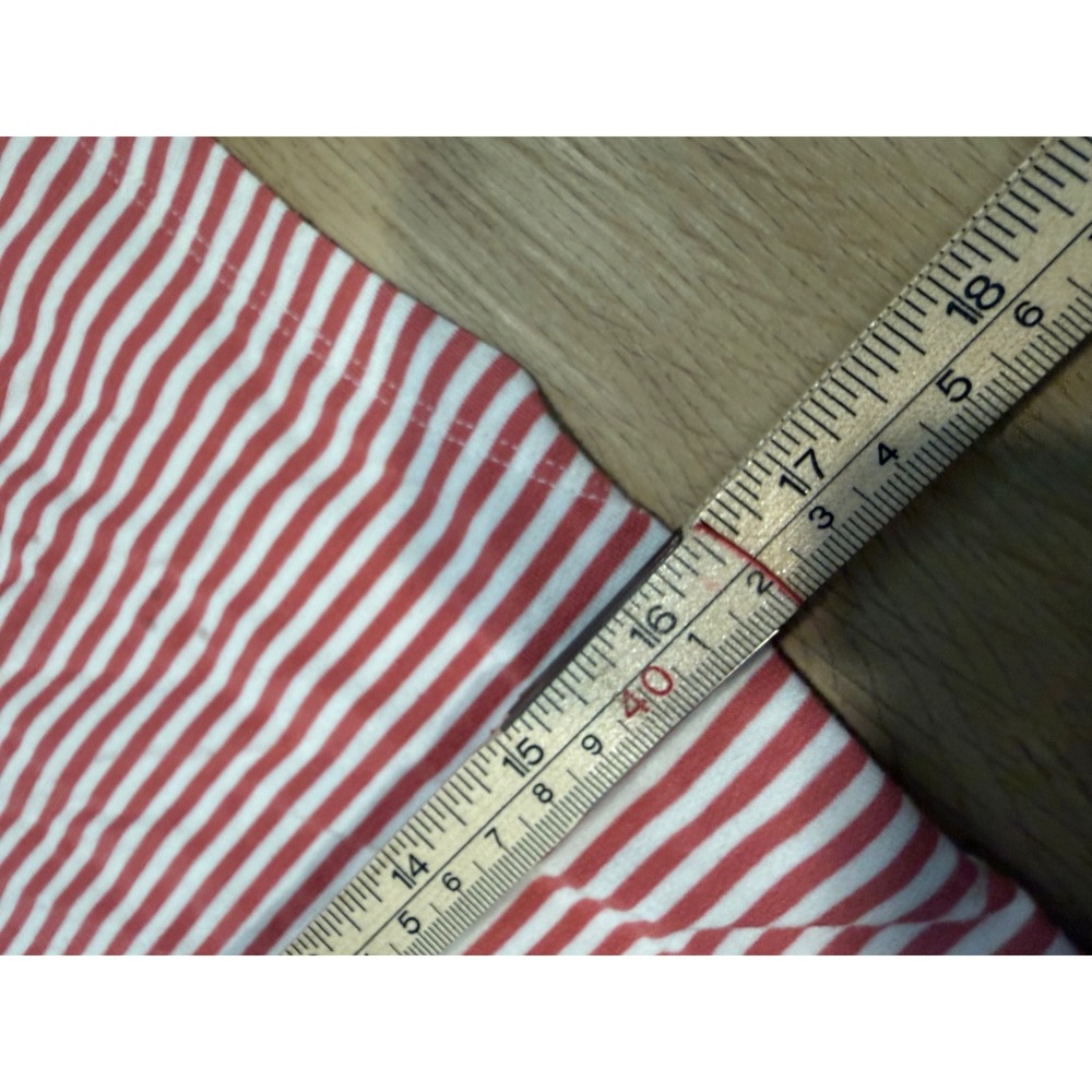 Lou & Grey Womens Red White Striped Maxi Dress Size M Soft Coastal Summer - Picture 7 of 7